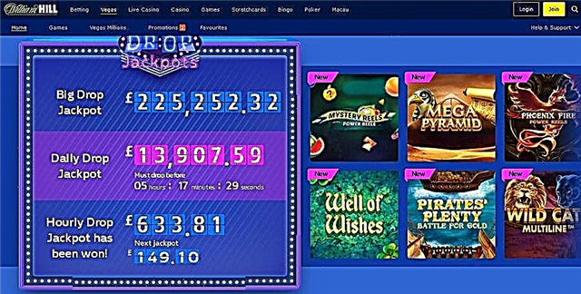 William hill slots games